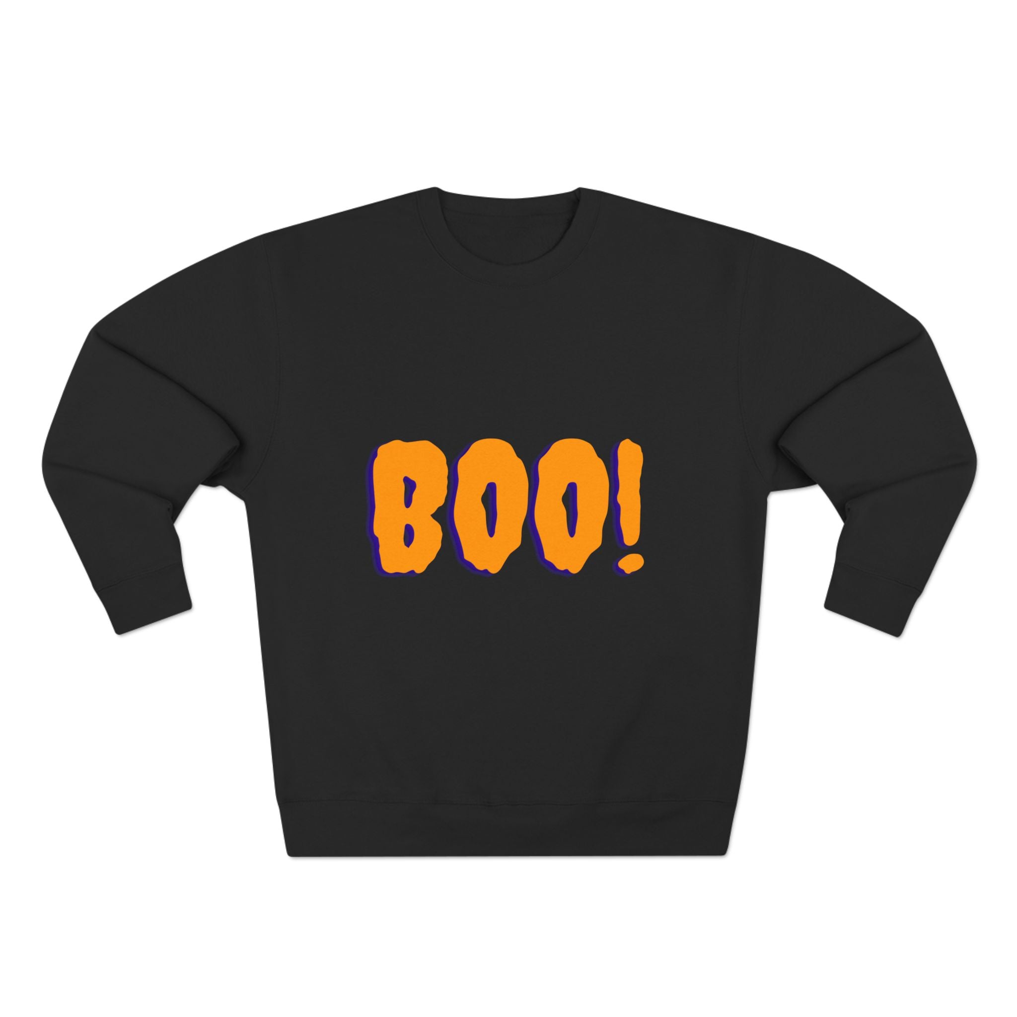 Halloween Boo Sweatshirt, Unisex Crewneck Pullover for Fall, Cute Halloween Apparel, Cozy Halloween Gift, Spooky Season Sweatshirt