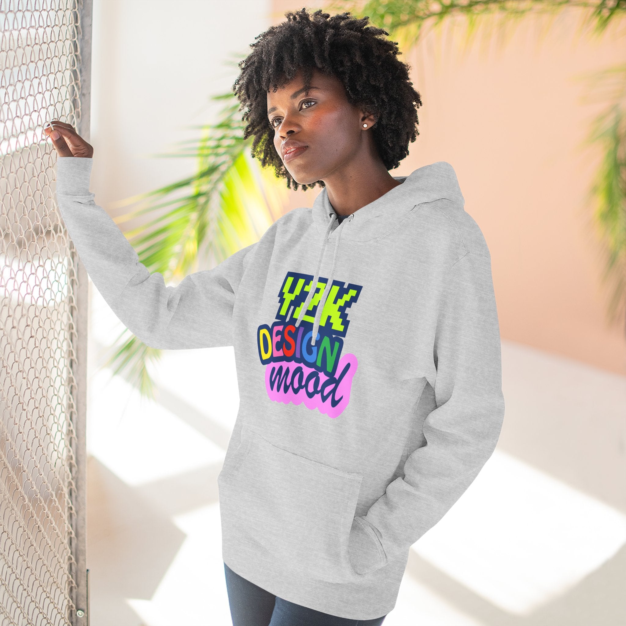 Y2K Style Fleece Hoodie, Graphic Hoodie, Retro Streetwear, Cozy Gift, Casual Fashion, Unique Designs