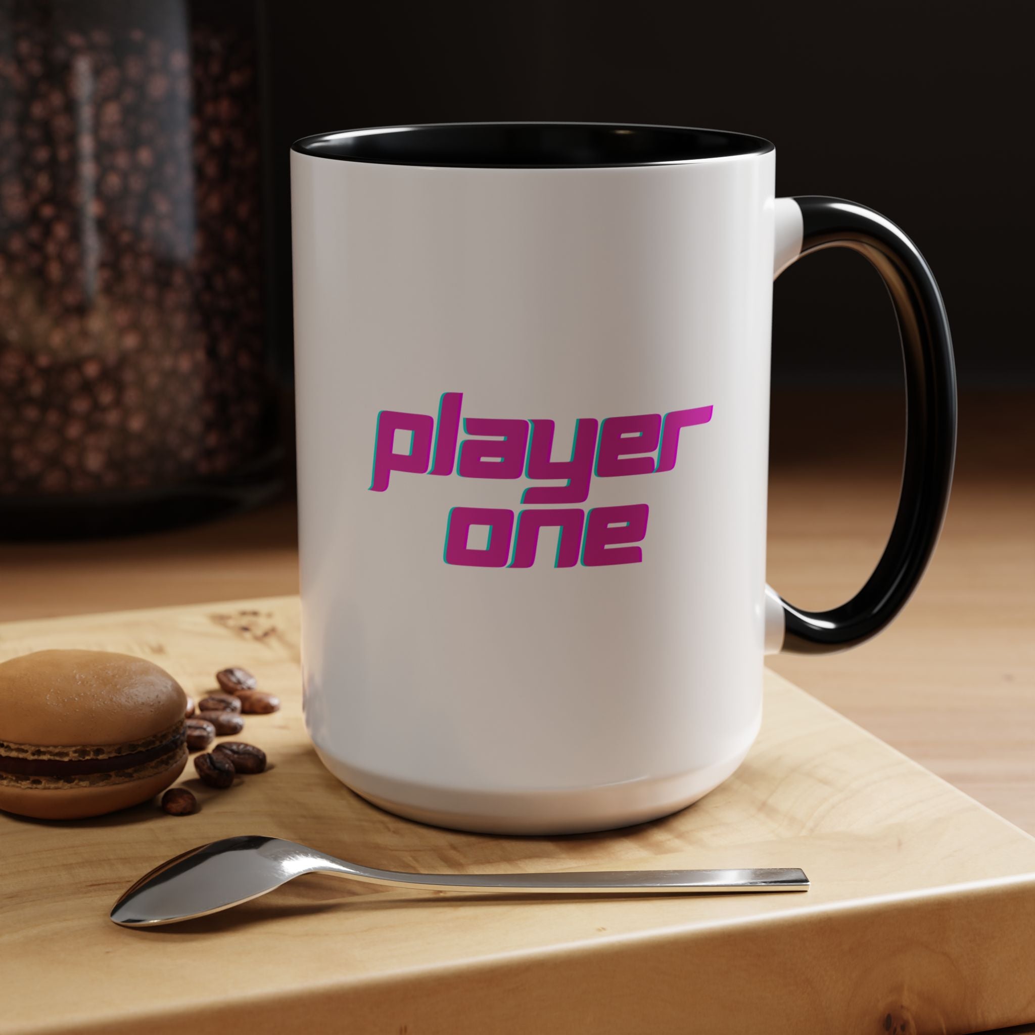 Gamer's Accent Coffee Mug - Perfect for Players, Ideal for Gaming Sessions, Gift for Gamers, Hot Beverage Mug, Unique Coffee Cup