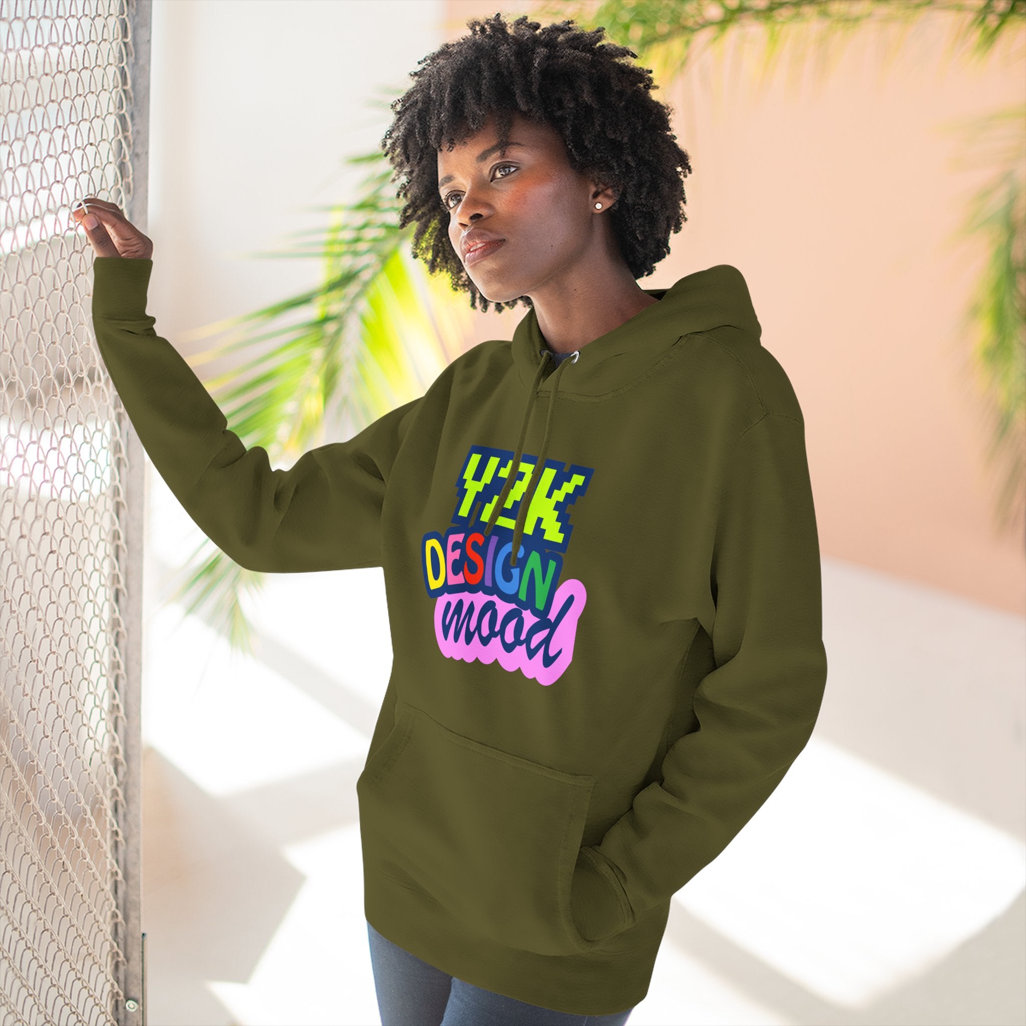 Y2K Style Fleece Hoodie, Graphic Hoodie, Retro Streetwear, Cozy Gift, Casual Fashion, Unique Designs