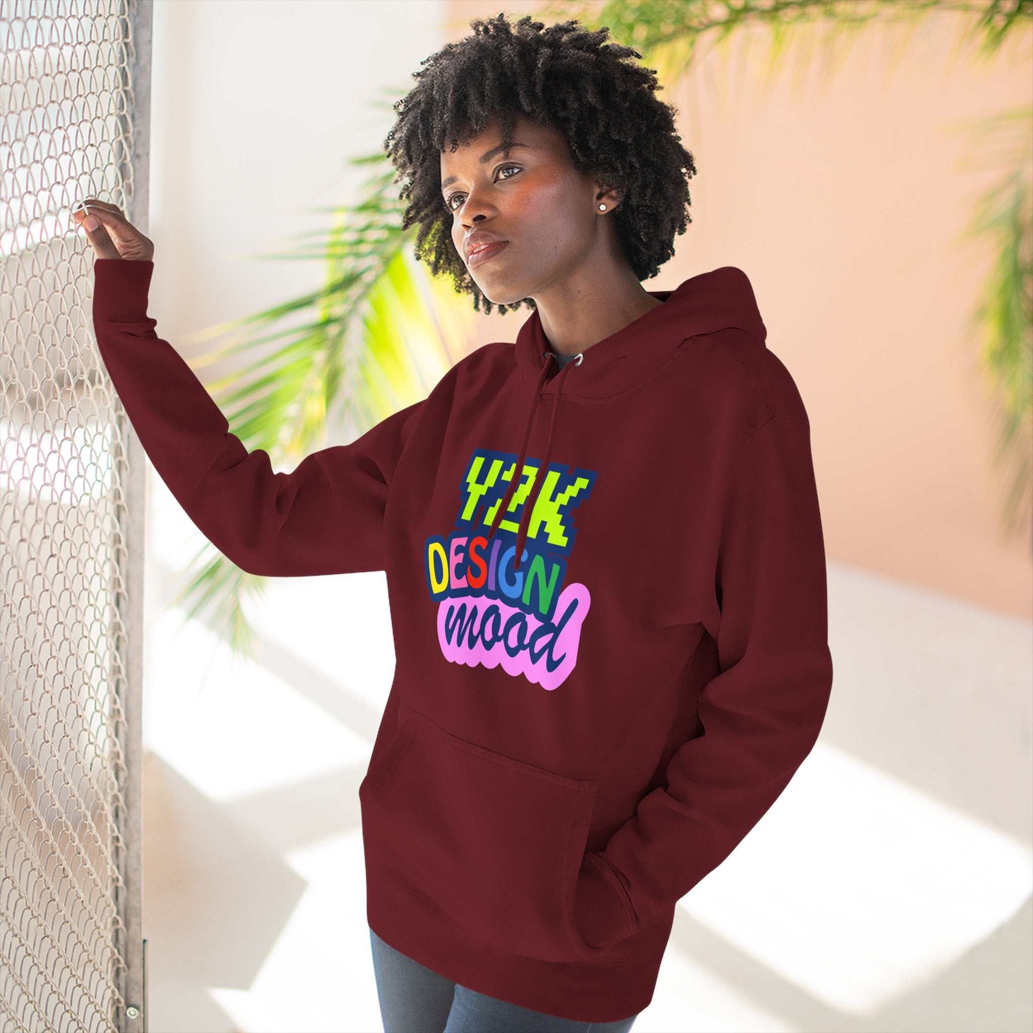 Y2K Style Fleece Hoodie, Graphic Hoodie, Retro Streetwear, Cozy Gift, Casual Fashion, Unique Designs