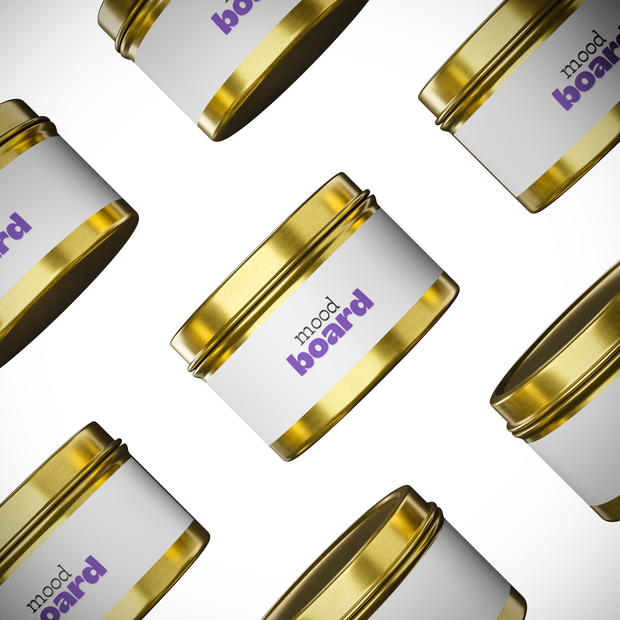 Mood Board Tin Candles | Cozy Home Decor | Aromatherapy Gift | Mindfulness | Relaxation | Self-Care | Scented Candle