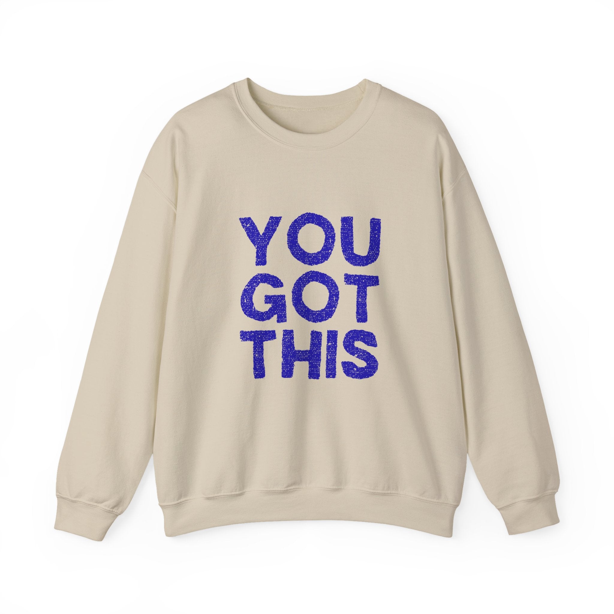 You Got This Crewneck Sweatshirt, Inspirational Gift, Motivational Sweater, Cozy Casual Wear, Unisex Hoodie Alternative