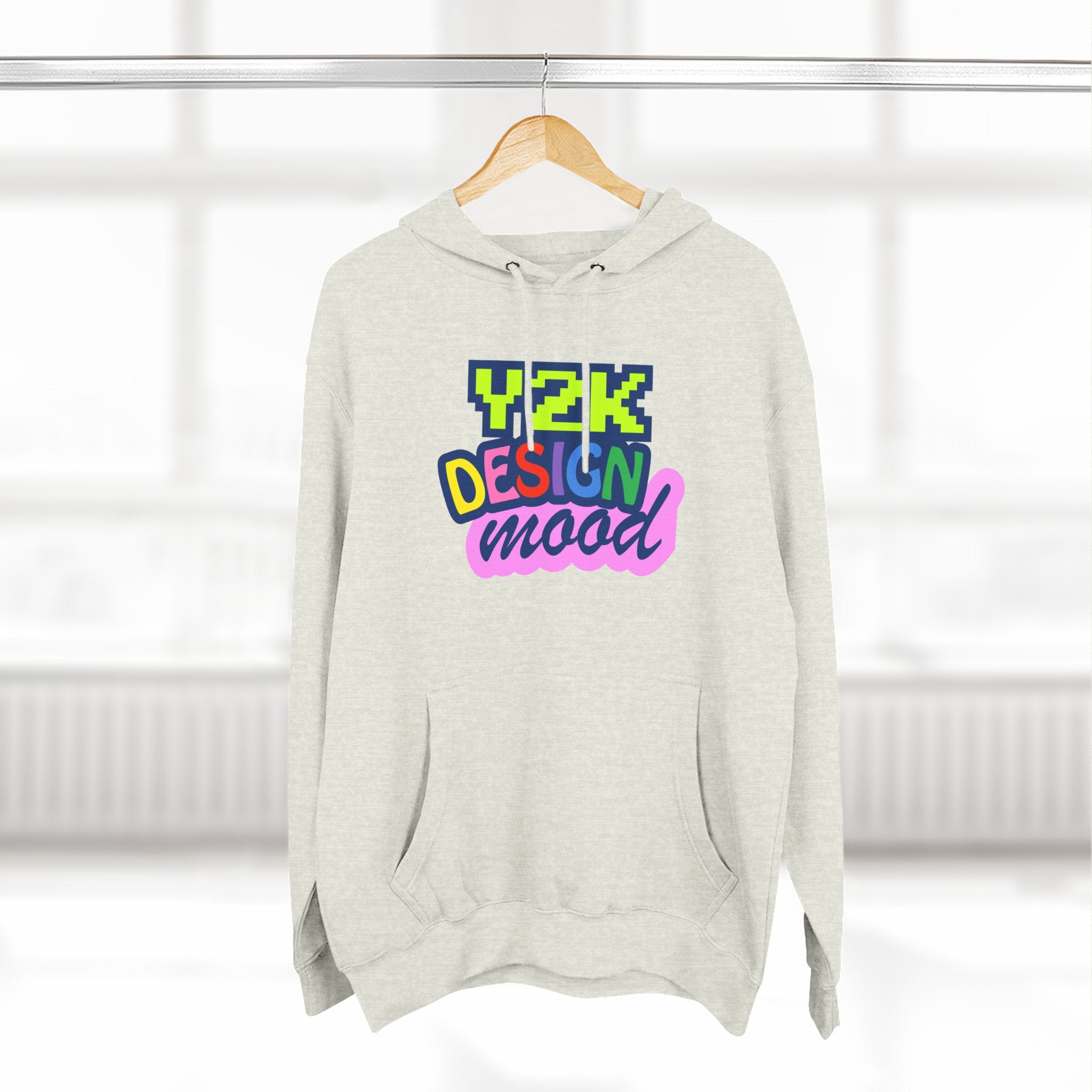 Y2K Style Fleece Hoodie, Graphic Hoodie, Retro Streetwear, Cozy Gift, Casual Fashion, Unique Designs