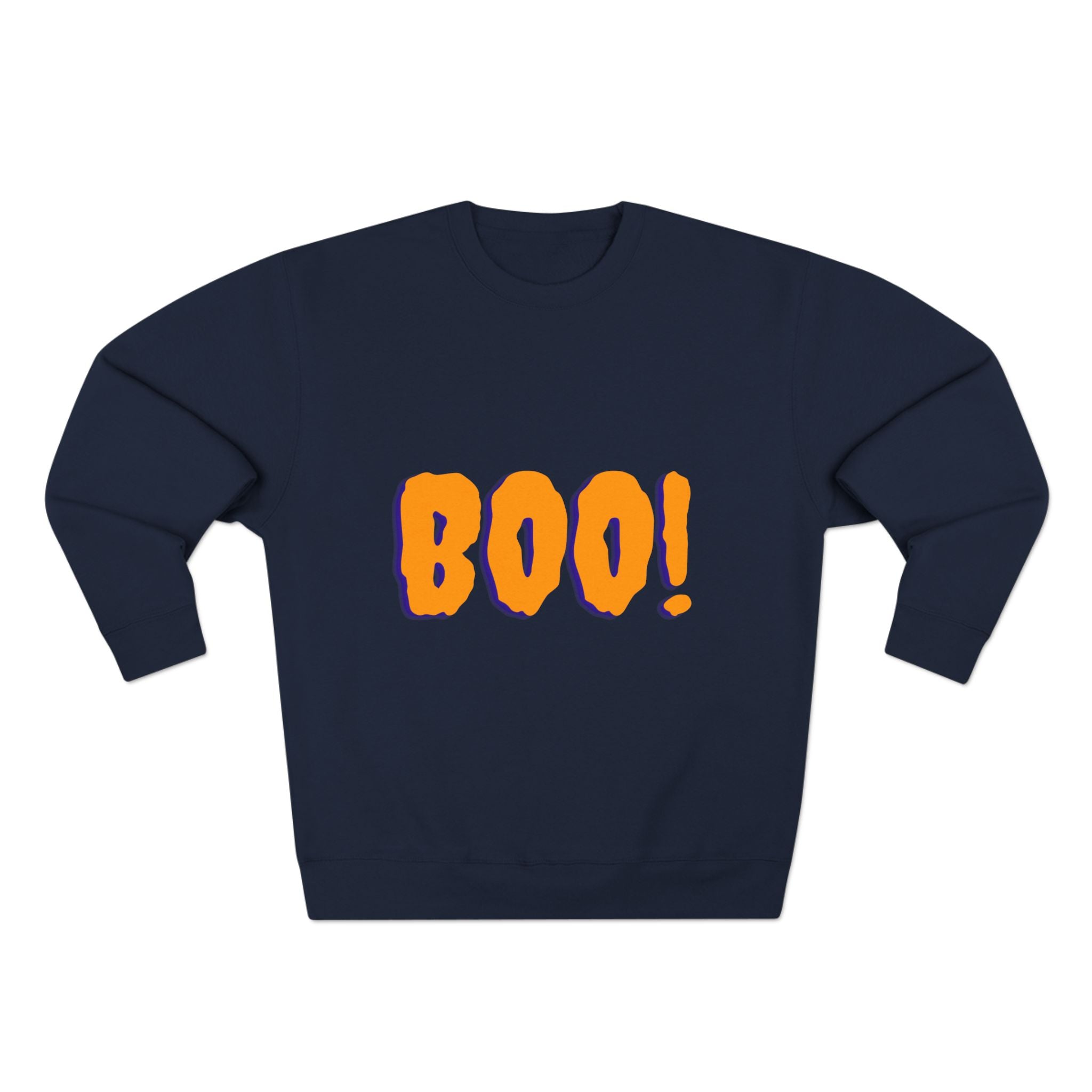 Halloween Boo Sweatshirt, Unisex Crewneck Pullover for Fall, Cute Halloween Apparel, Cozy Halloween Gift, Spooky Season Sweatshirt