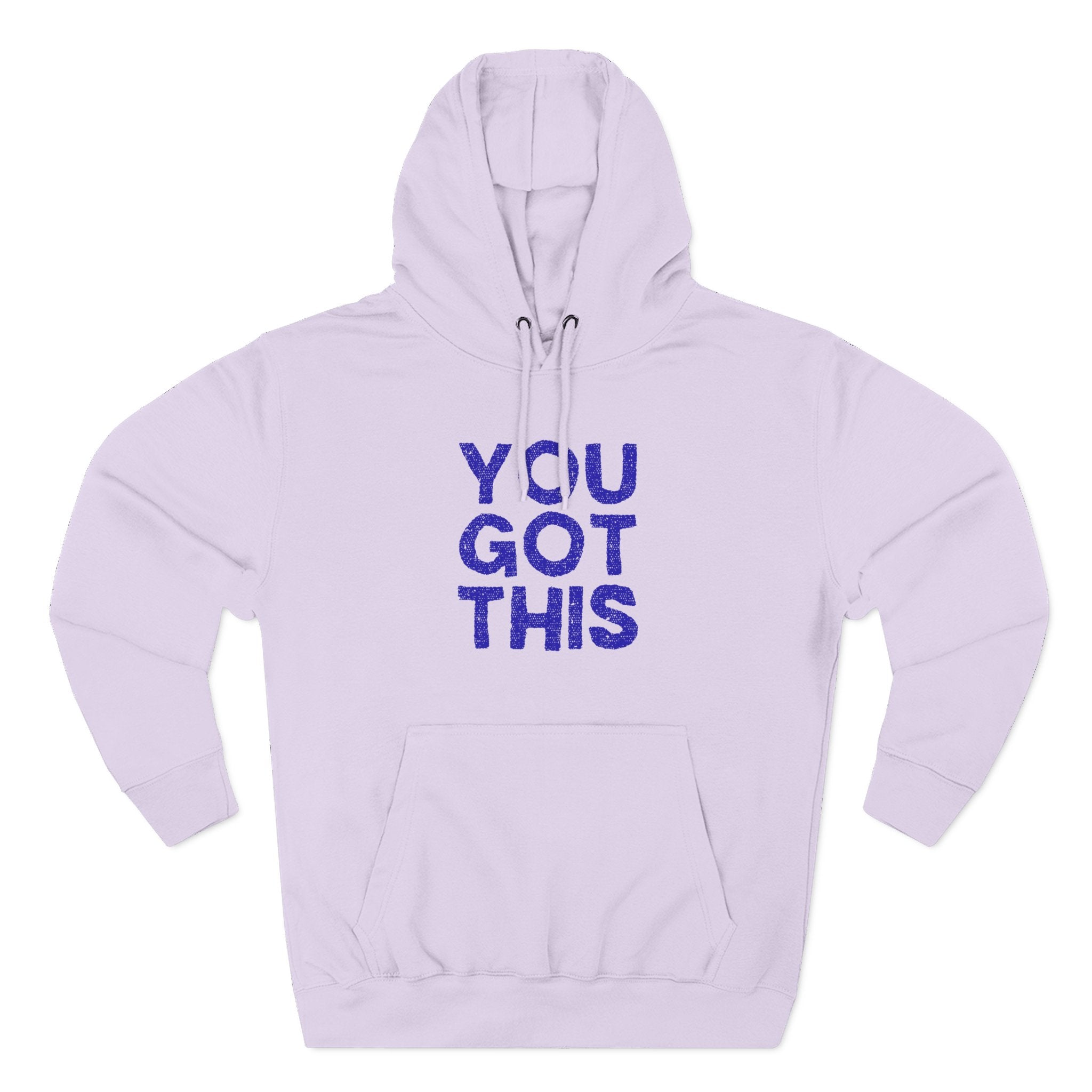 Motivational Fleece Hoodie - You Got This, Cozy Streetwear, Inspirational Sweatshirt, Gift for Encouragement, Comfy Casual Wear