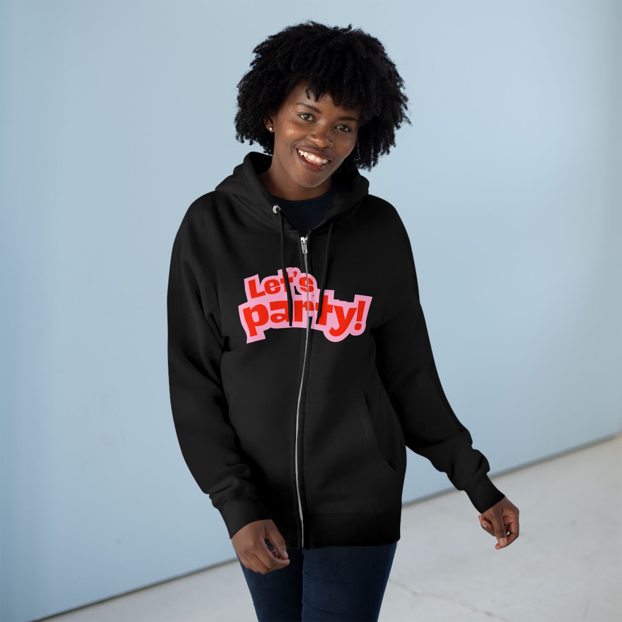 Unisex Zip Hoodie