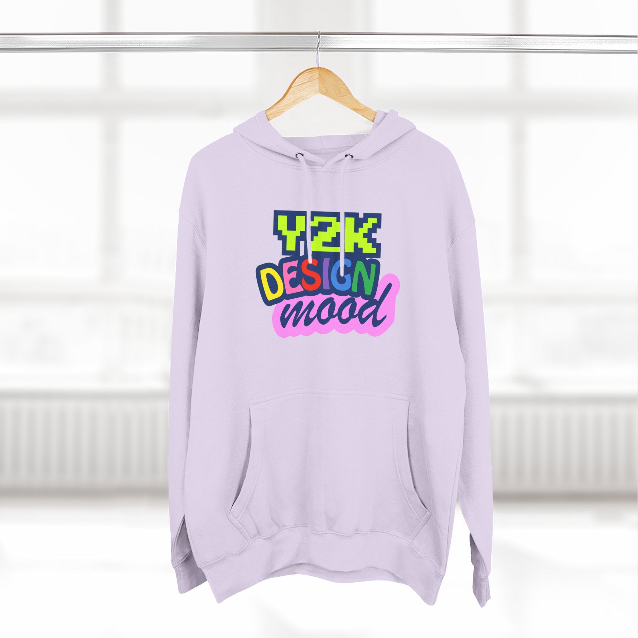Y2K Style Fleece Hoodie, Graphic Hoodie, Retro Streetwear, Cozy Gift, Casual Fashion, Unique Designs