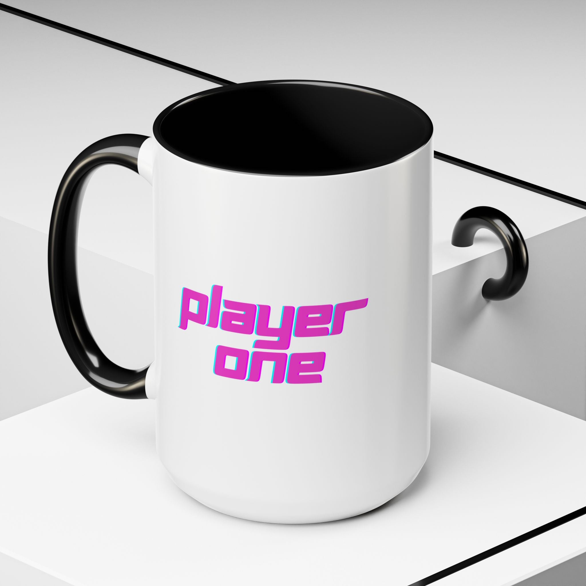 Gamer's Accent Coffee Mug - Perfect for Players, Ideal for Gaming Sessions, Gift for Gamers, Hot Beverage Mug, Unique Coffee Cup