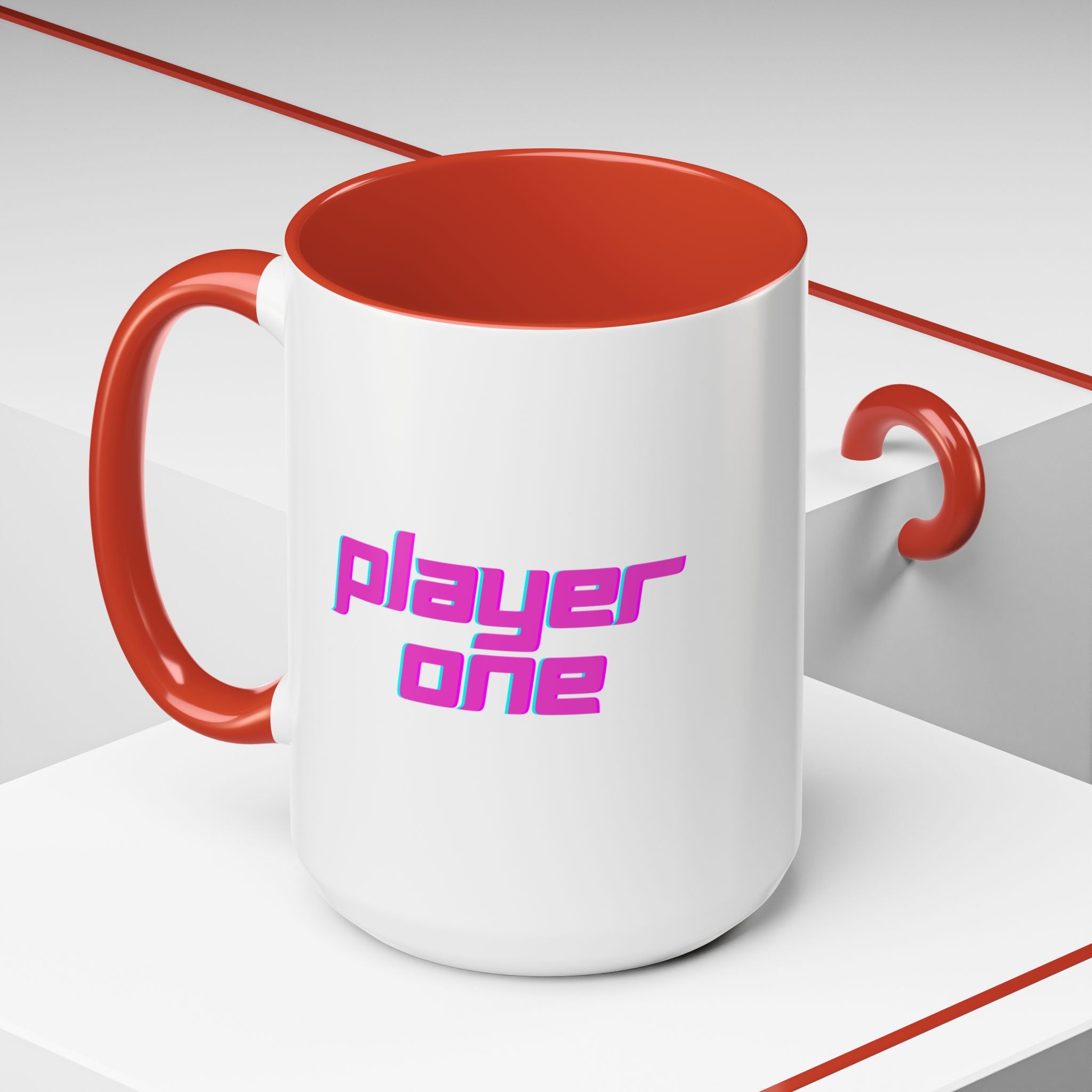 Gamer's Accent Coffee Mug - Perfect for Players, Ideal for Gaming Sessions, Gift for Gamers, Hot Beverage Mug, Unique Coffee Cup