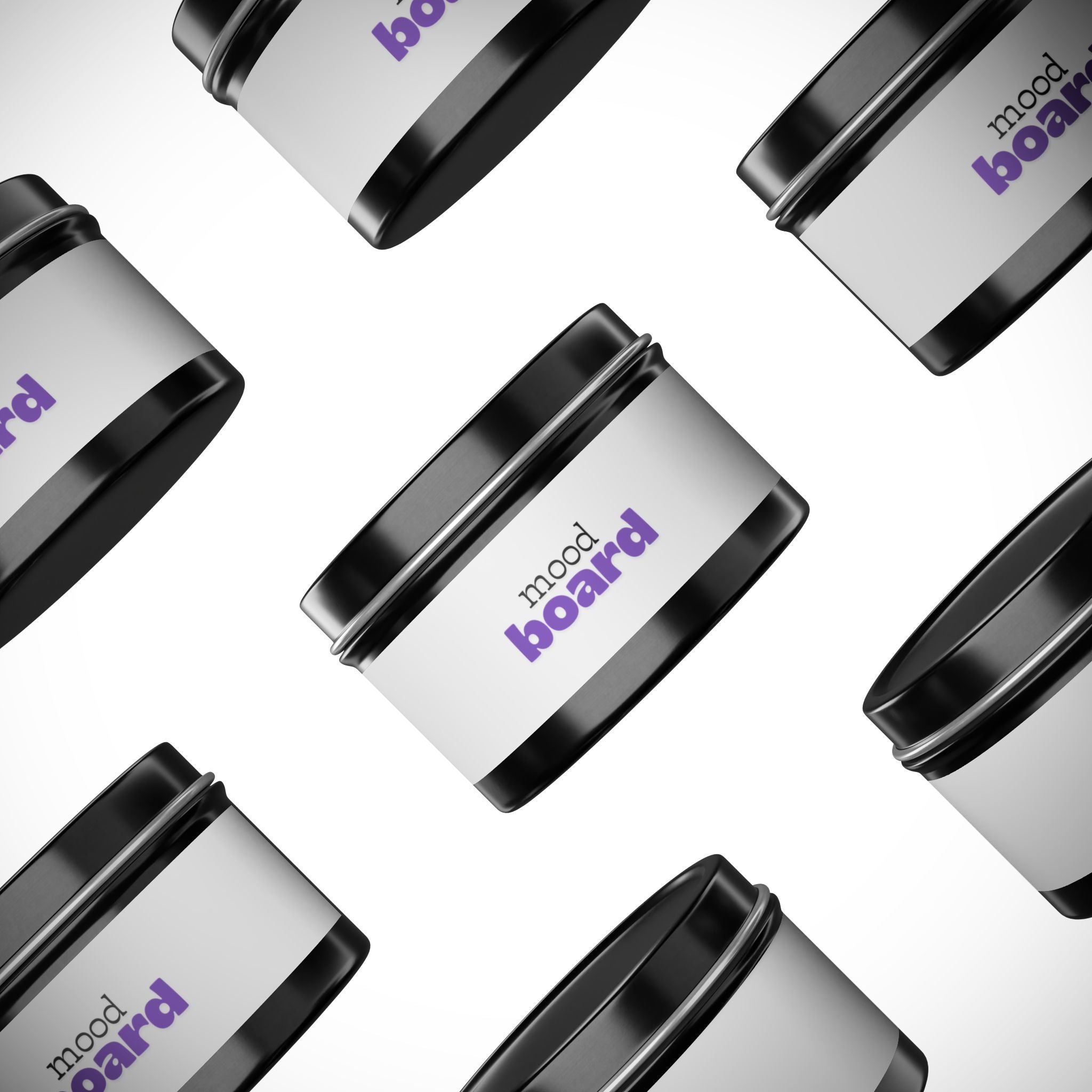 Mood Board Tin Candles | Cozy Home Decor | Aromatherapy Gift | Mindfulness | Relaxation | Self-Care | Scented Candle