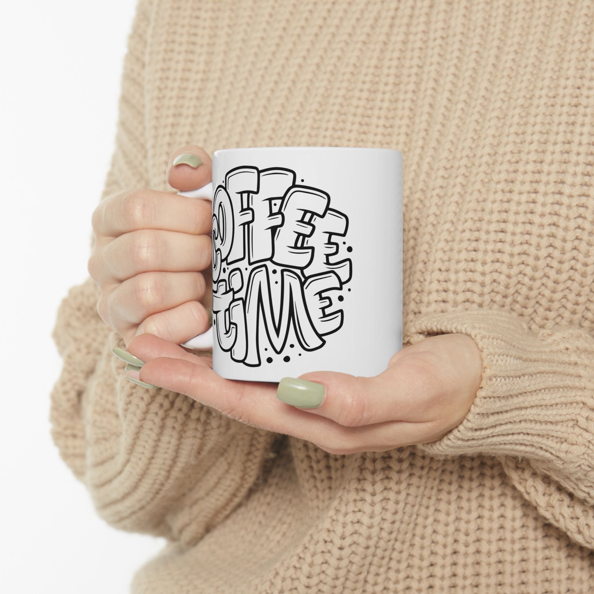 Inspirational Ceramic Coffee Mug - Motivational Quote Design, Perfect Gift for Friends and Family