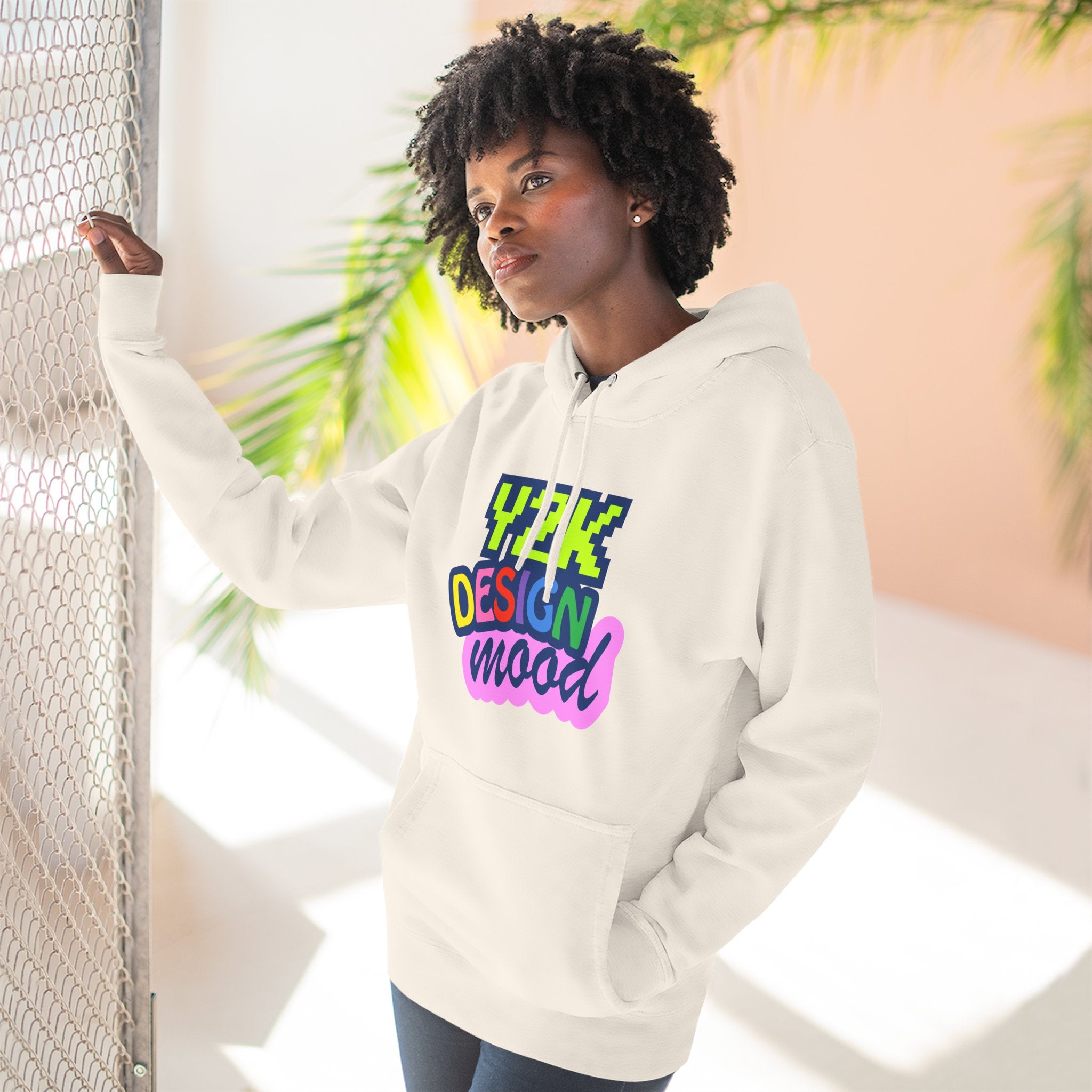 Y2K Style Fleece Hoodie, Graphic Hoodie, Retro Streetwear, Cozy Gift, Casual Fashion, Unique Designs