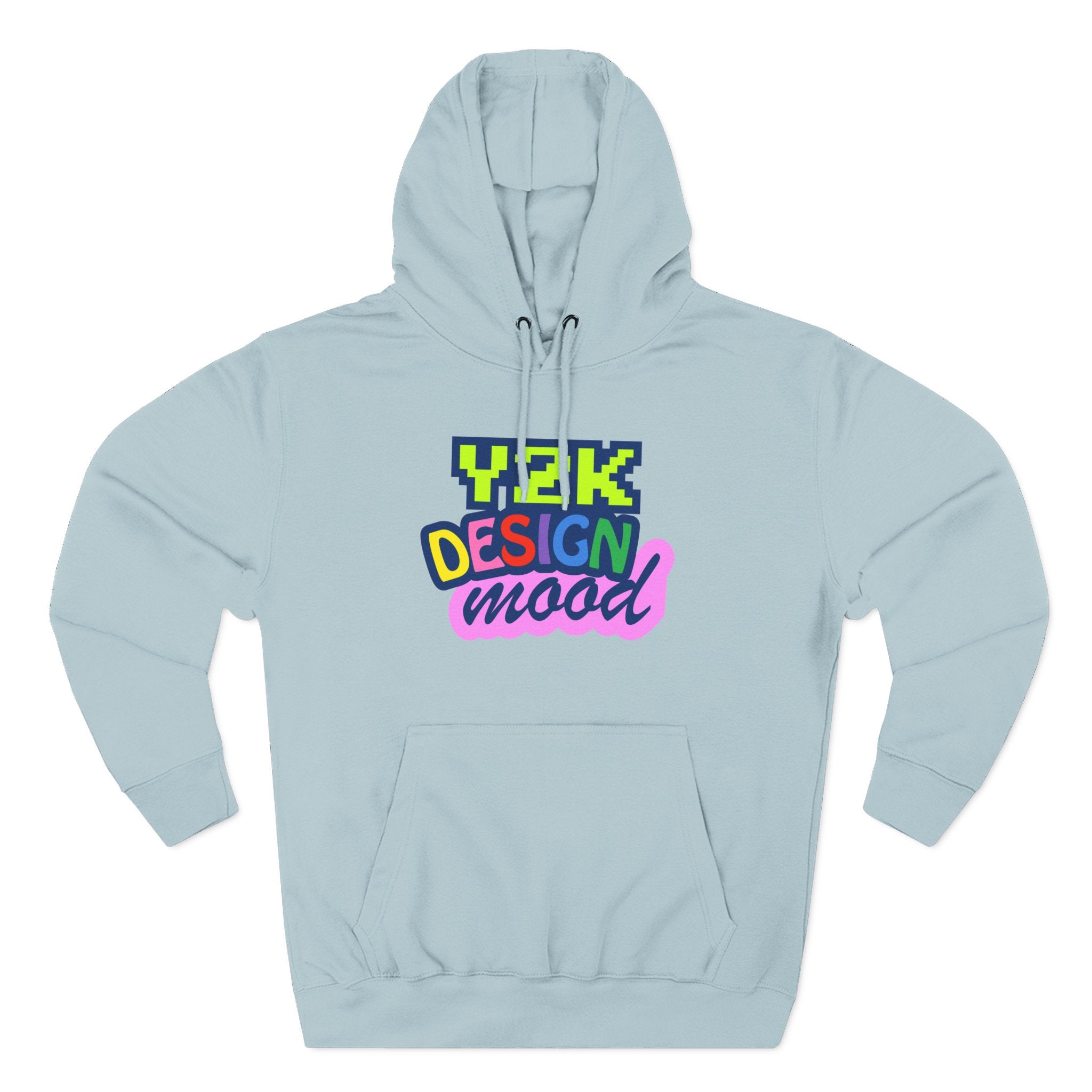 Y2K Style Fleece Hoodie, Graphic Hoodie, Retro Streetwear, Cozy Gift, Casual Fashion, Unique Designs