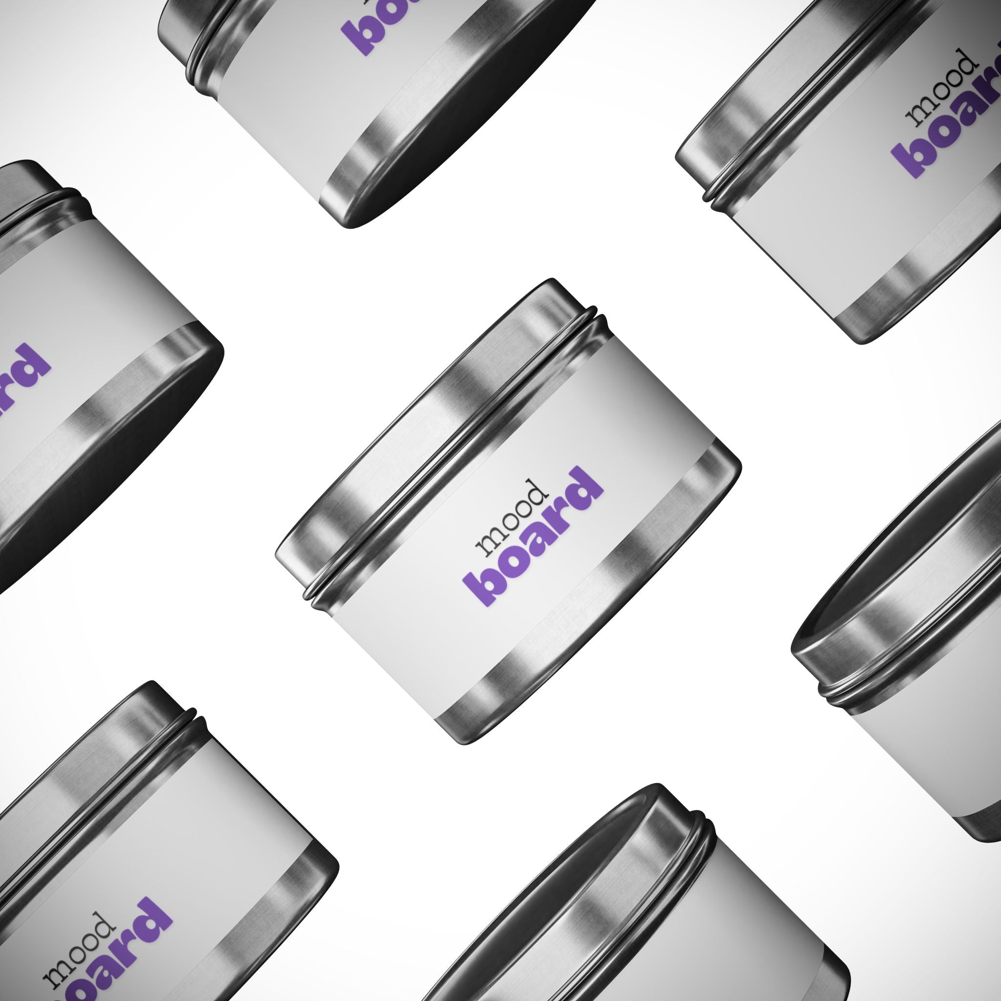 Mood Board Tin Candles | Cozy Home Decor | Aromatherapy Gift | Mindfulness | Relaxation | Self-Care | Scented Candle