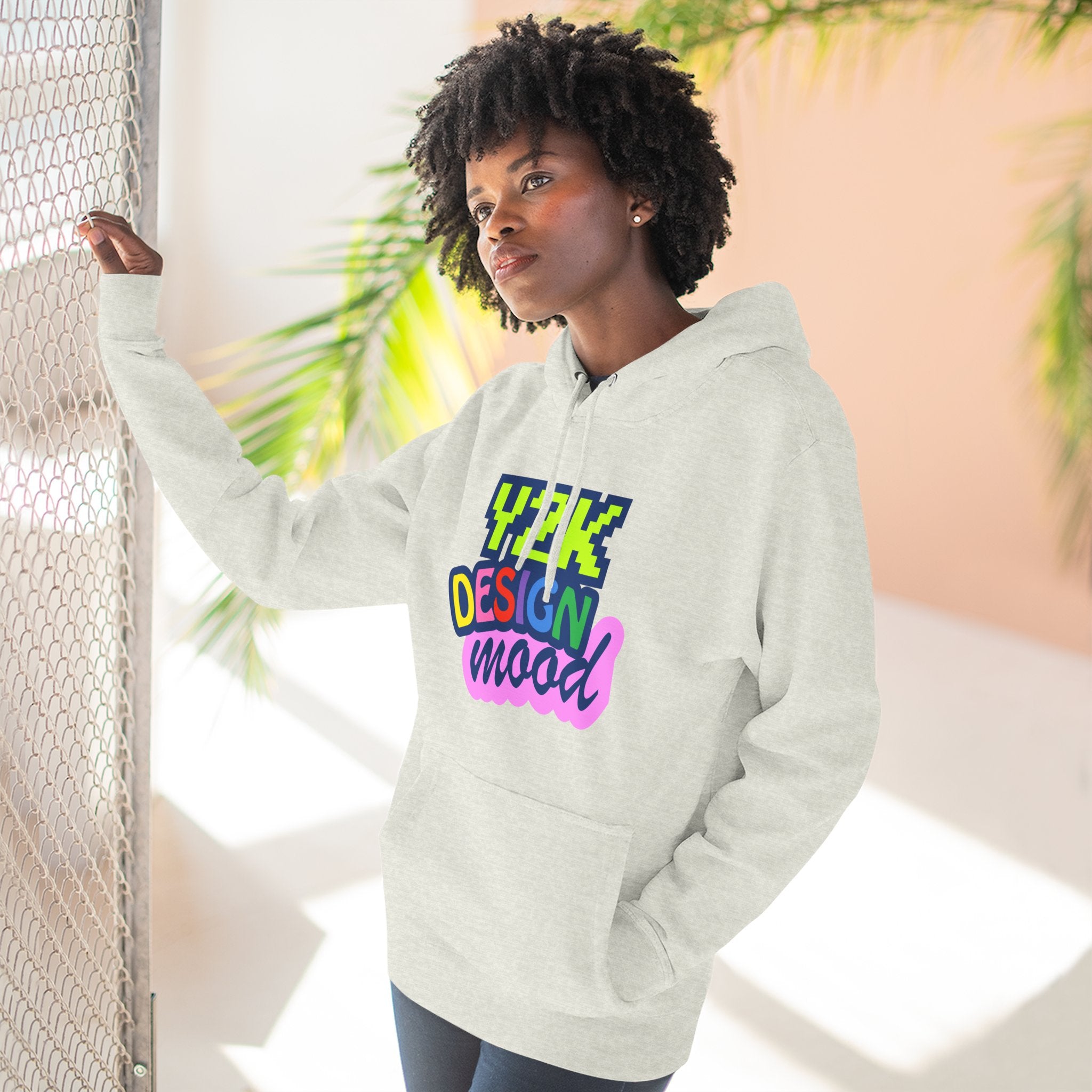 Y2K Style Fleece Hoodie, Graphic Hoodie, Retro Streetwear, Cozy Gift, Casual Fashion, Unique Designs