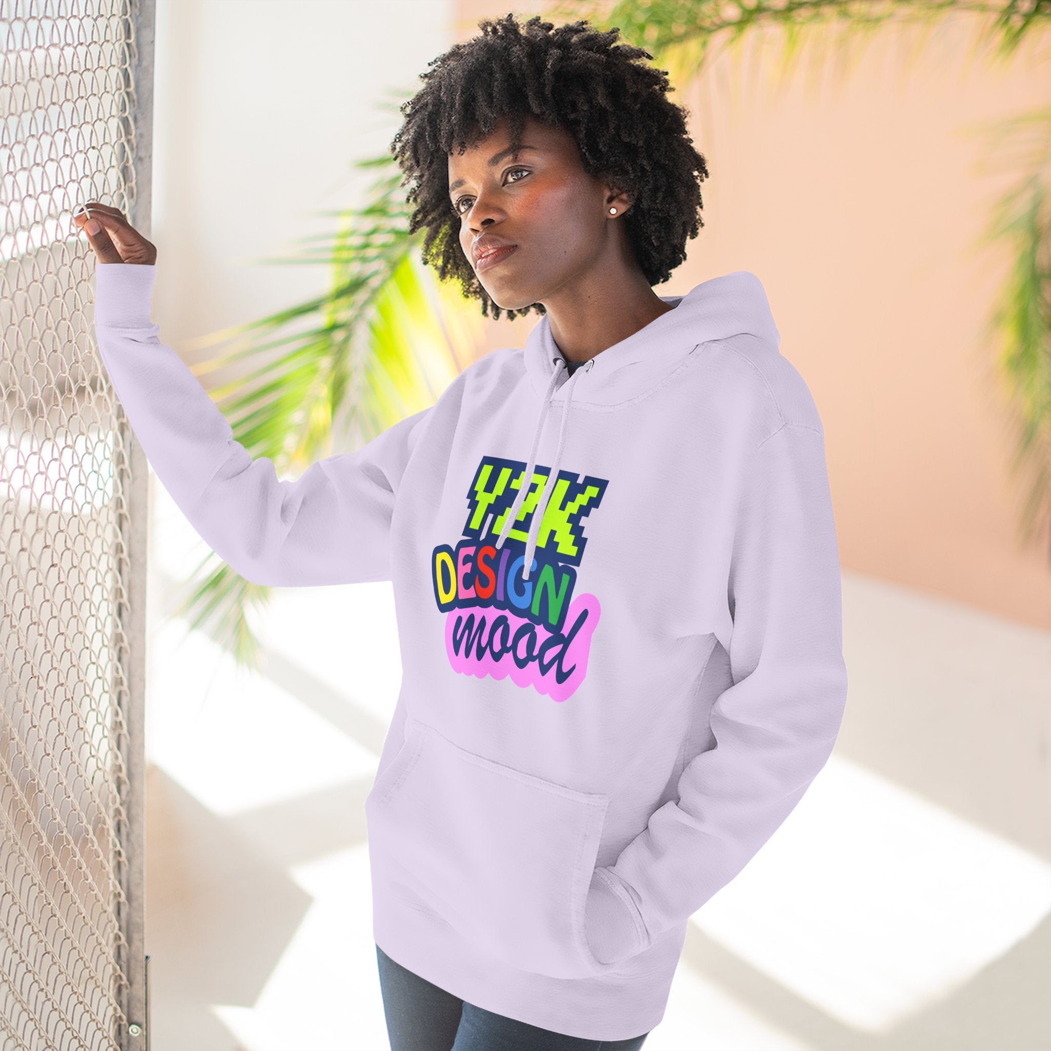 Y2K Style Fleece Hoodie, Graphic Hoodie, Retro Streetwear, Cozy Gift, Casual Fashion, Unique Designs